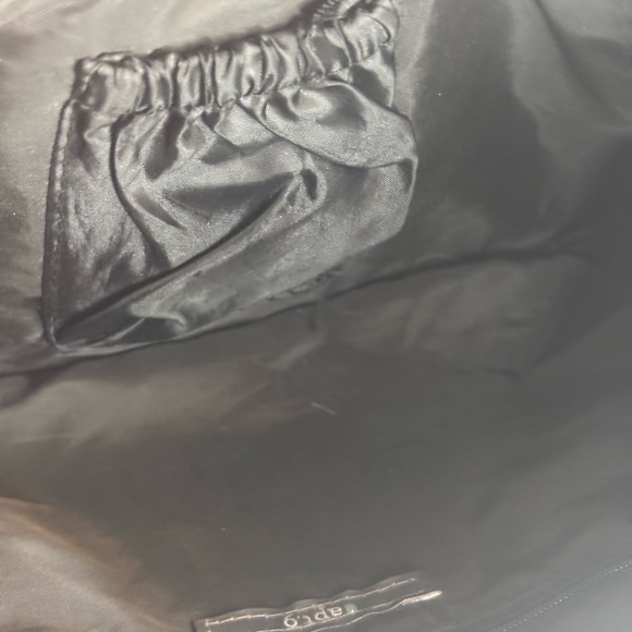 Apt. 9 Y2K Black and Brown Floral Wimsigoth Velvet Clutch - Picture 9 of 11